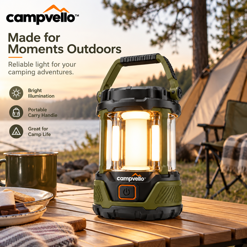 Campvello™ Rechargeable Multi-Function Camping Lantern — product image 2