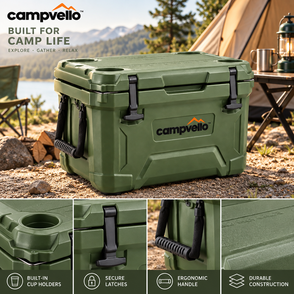 Campvello™ Portable High-Insulation Cooler — product image 5