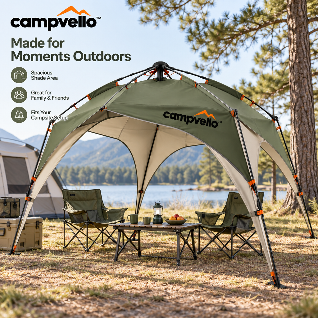 Campvello™ Quick-Deploy Camping Sun Shelter — product image 2