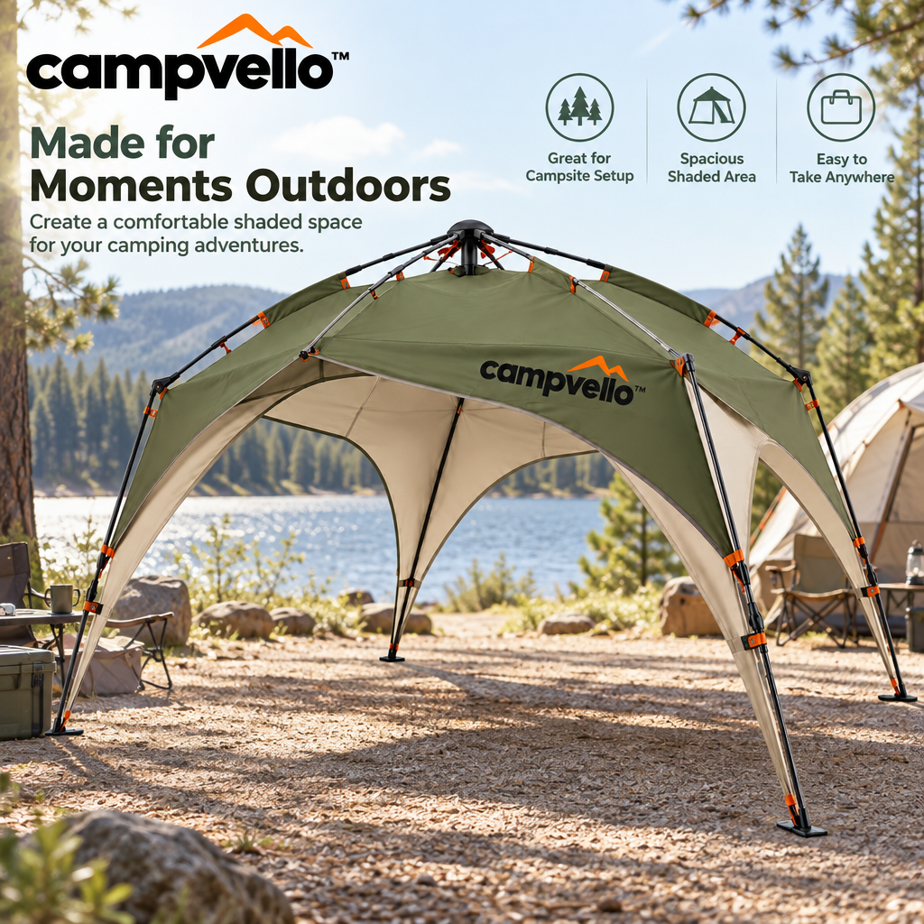 Campvello™ Quick-Deploy Camping Sun Shelter — product image 4