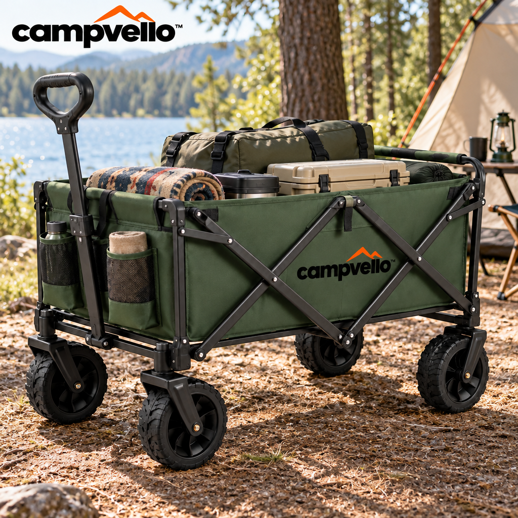 Campvello™ Folding Outdoor Camping Wagon — product image 3