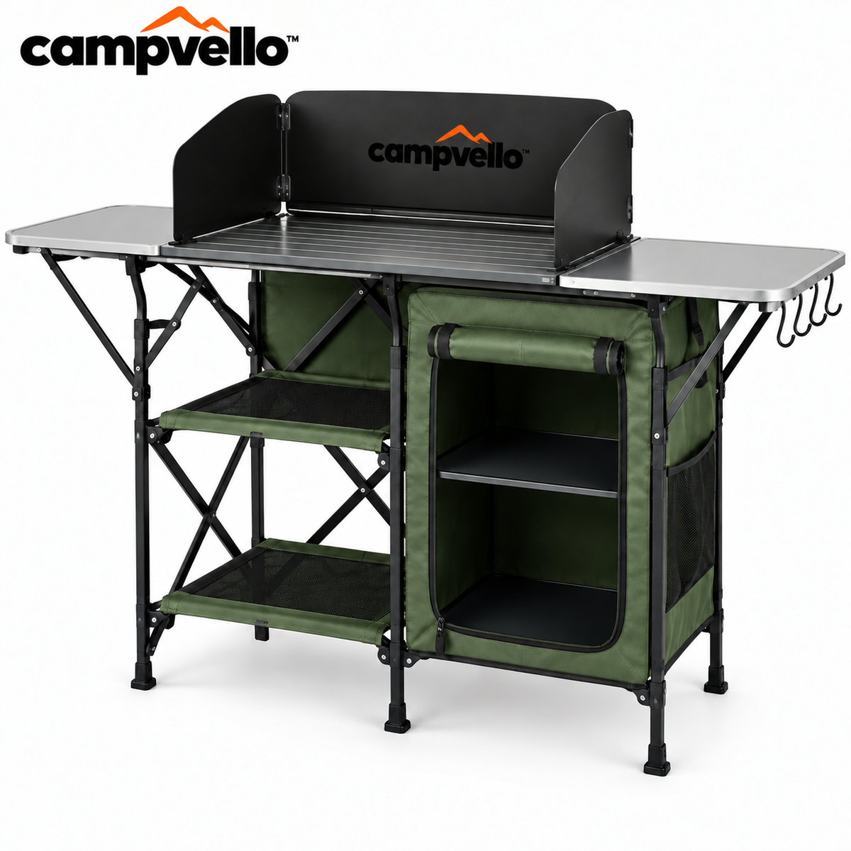 Campvello™ Folding Outdoor Camping Kitchen Station — main product image