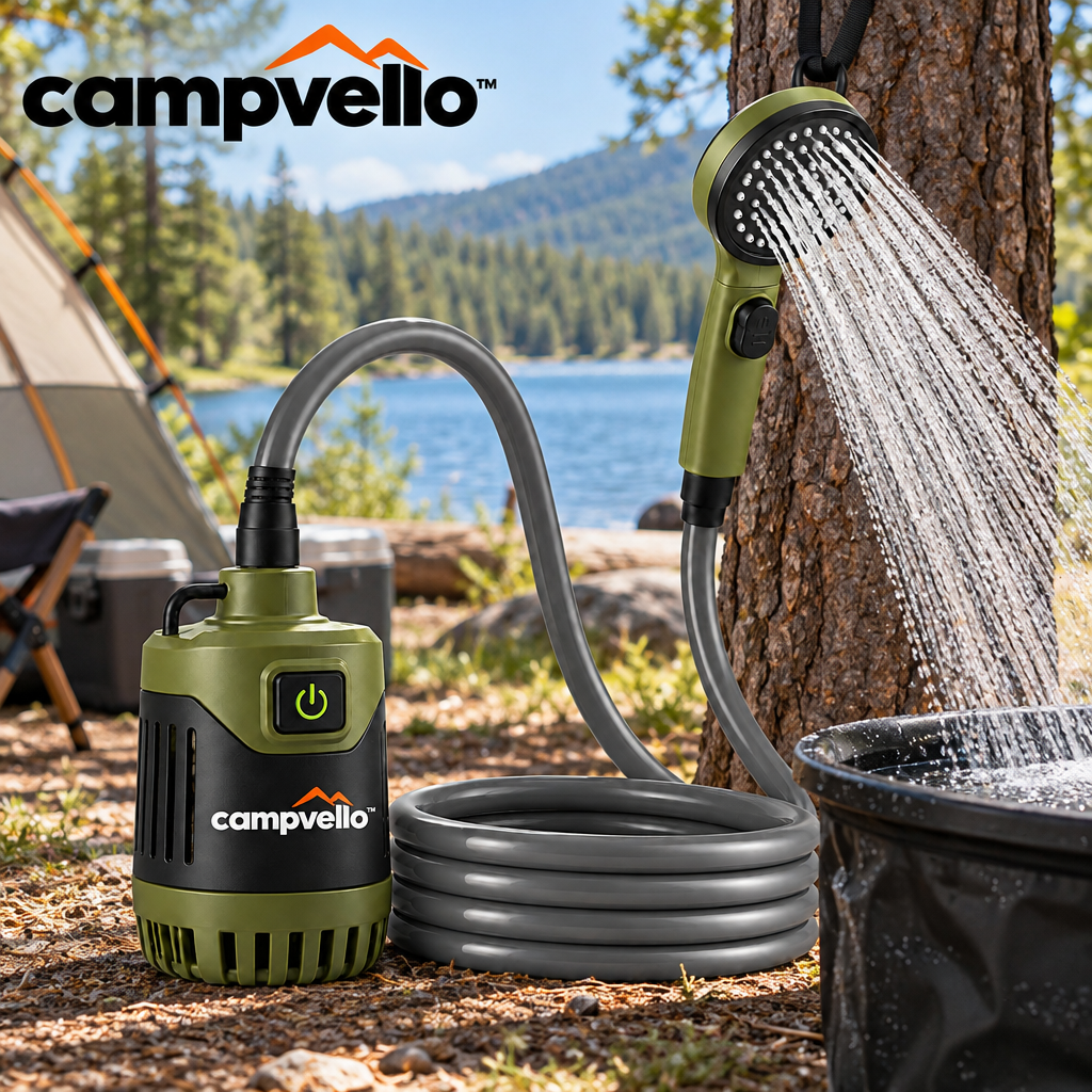 Campvello™ Portable Rechargeable Camping Shower — product image 3