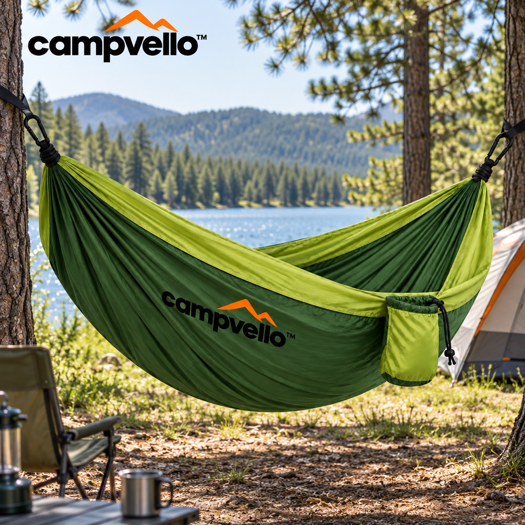 Campvello™ Portable Double Camping Hammock — product image 3