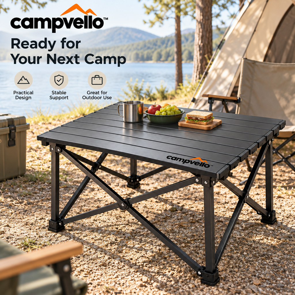 Campvello™ Aluminum Folding Camping Table — product image 2