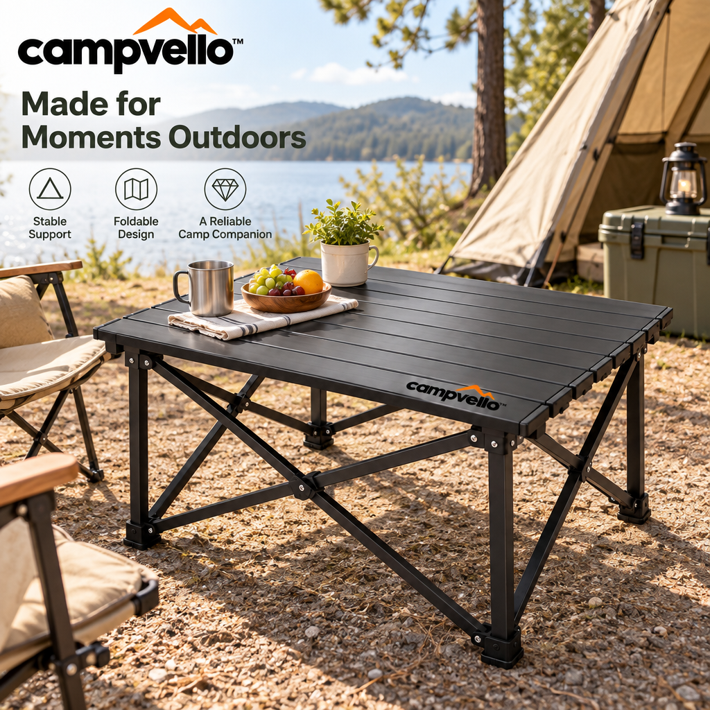 Campvello™ Aluminum Folding Camping Table — product image 4