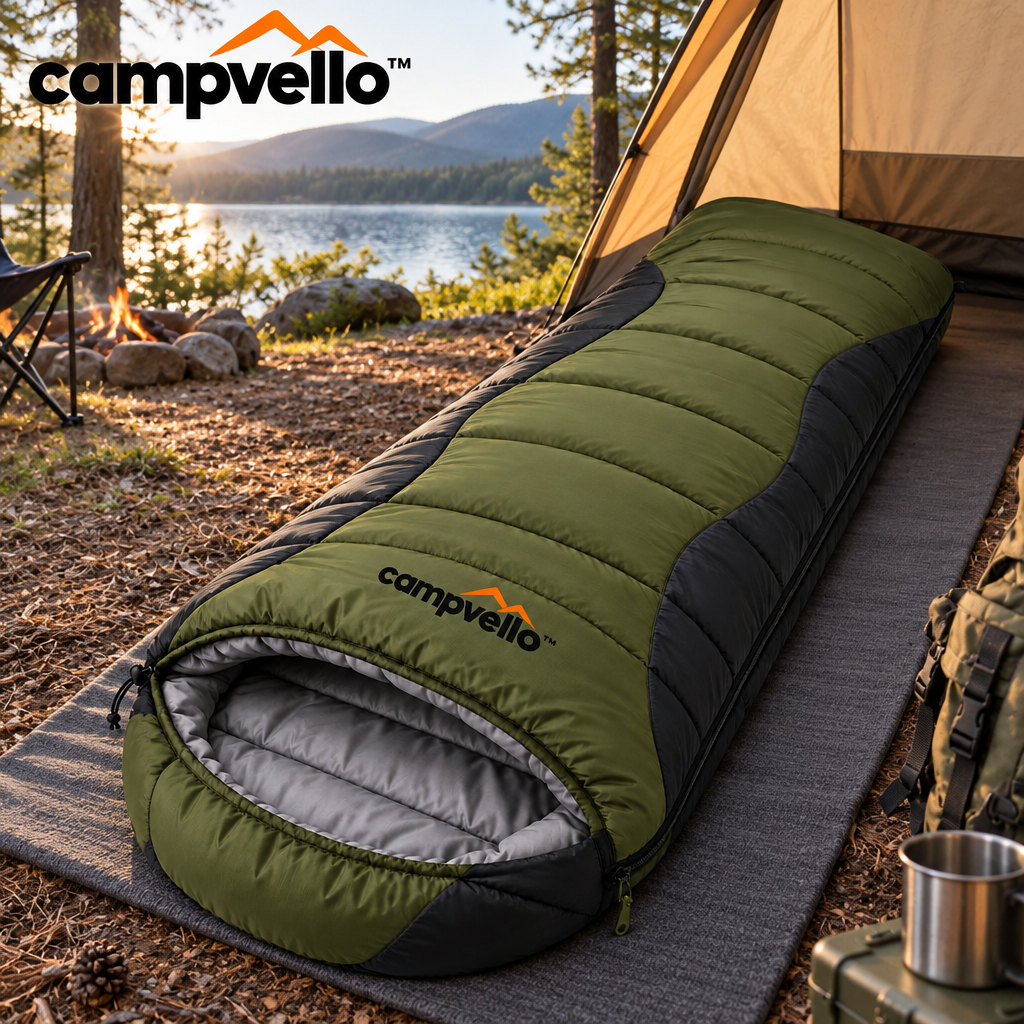 Campvello™ Three-Season Insulated Camping Sleeping Bag — product image 3