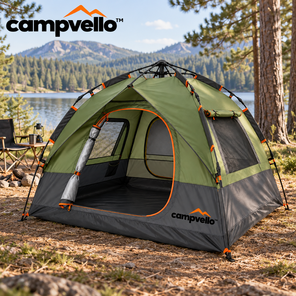 Campvello™ Quick-Setup Camping Tent — product image 3